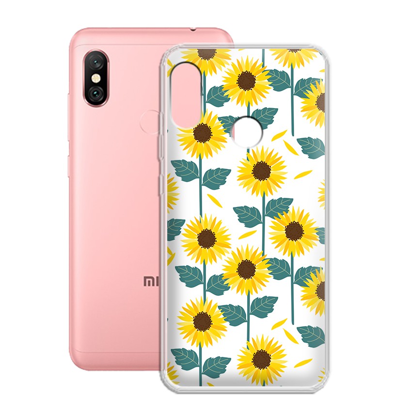 [FREESHIP ĐƠN 50K] Ốp lưng Xiaomi Redmi 6 pro in hình hoa cỏ mùa hè độc đáo - 01130 Silicone Dẻo