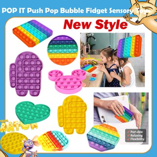 Pop Đồ Chơi Fidget Spinner Hình Tròn Giảm Căng Thẳng Tự Kỷ