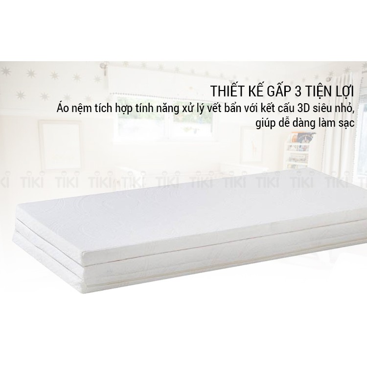 Nệm Cao Su Liên Á Gấp 3 FOLDAWAY