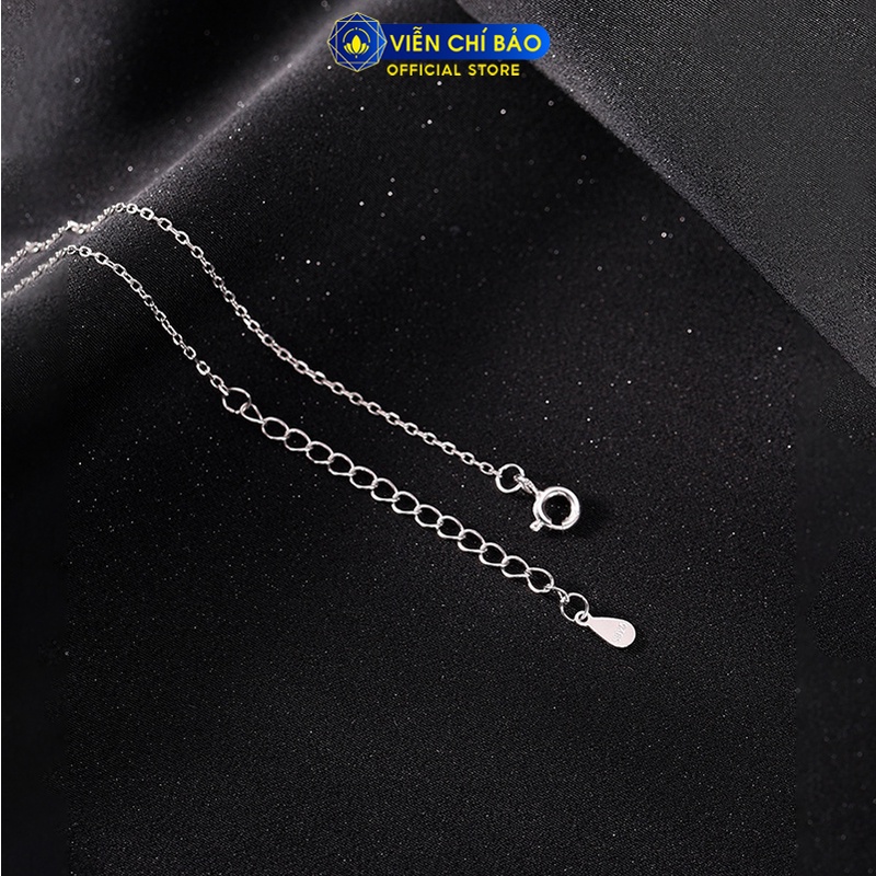 Lắc chân bạc nữ song ngư chất liệu bạc Thái 925 thời trang phụ kiện trang sức nữ Viễn Chí Bảo L500311