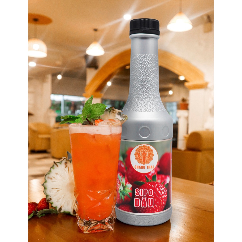 Siro Dâu Chang Thai 1000ml