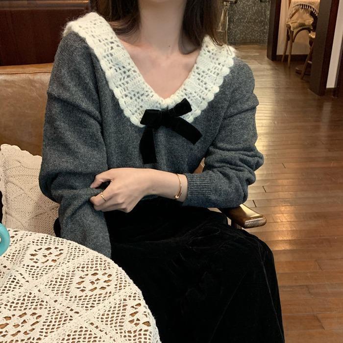 Áo Sweater Nữ Dáng Ngắn Thời Trang Trẻ Trung  tao bao
