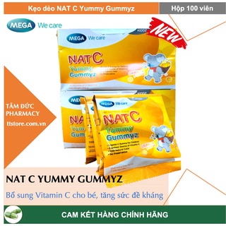 New nat c yummy gummyz - mega we care hộp 50 viên - kẹo dẻo natc - ảnh sản phẩm 2