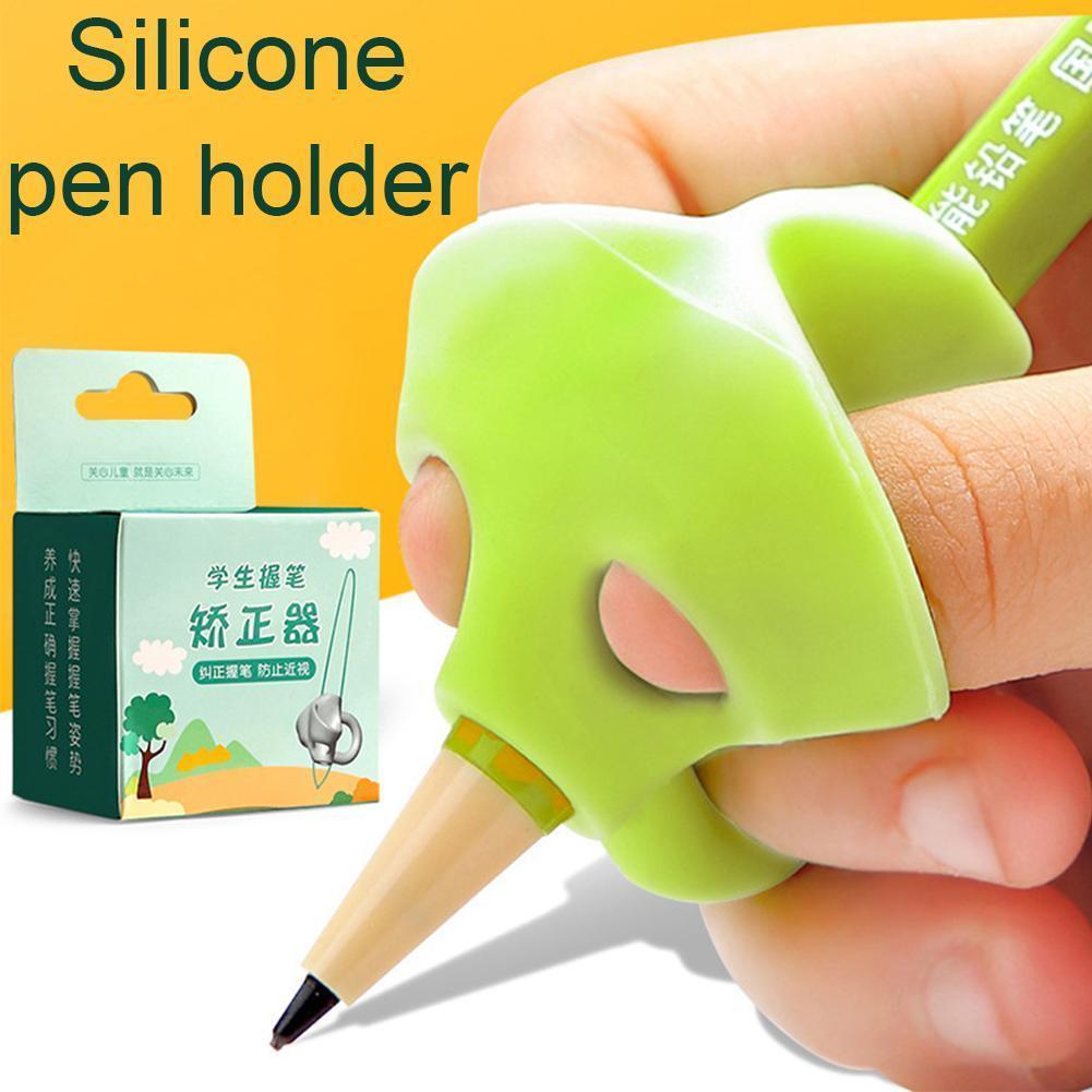 1 Hộp Đựng Bút Silicone Màu Sắc Ngẫu Nhiên T9F4