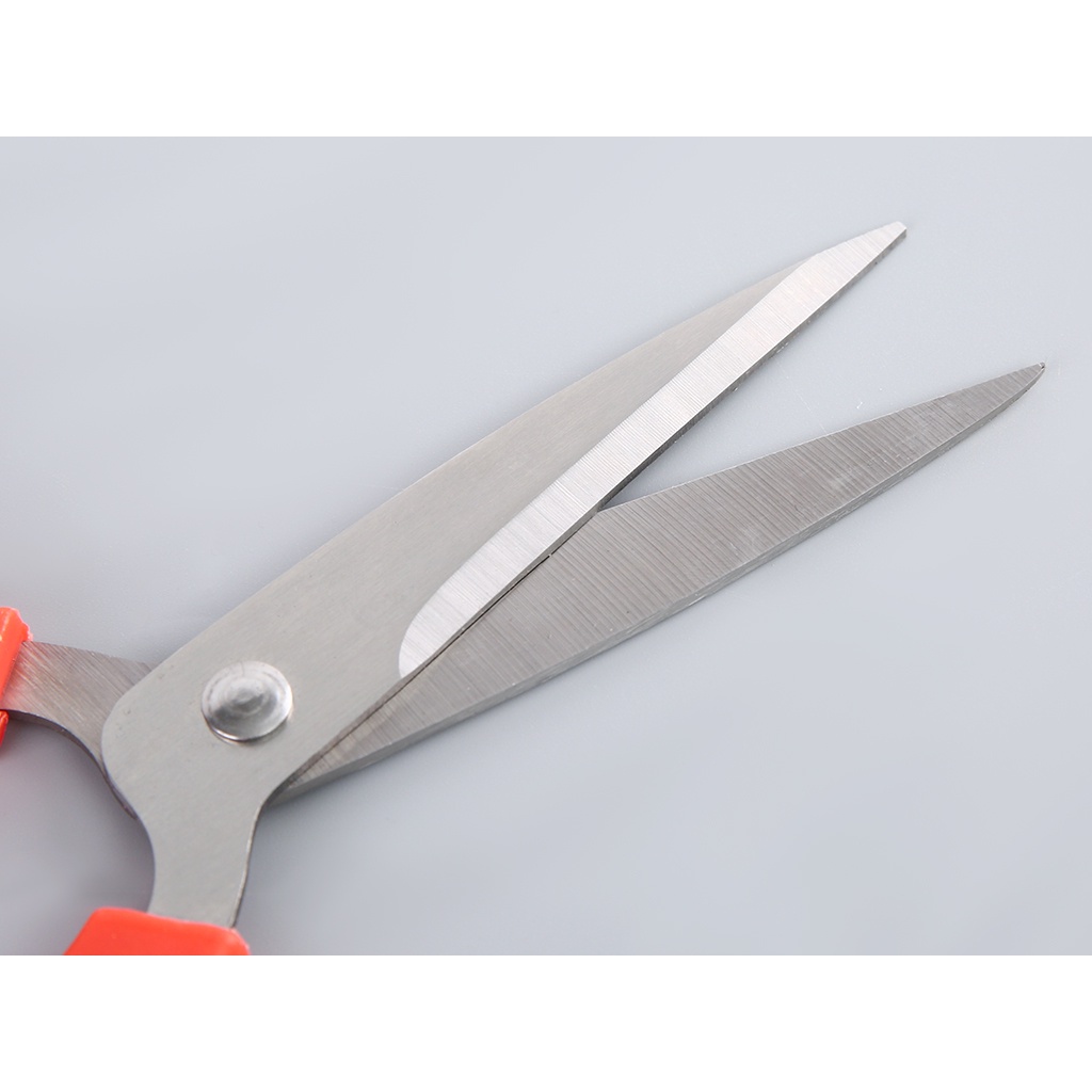 Kéo Làm Cá K3, Cắt Giấy Bằng Thép Cán Đỏ 22.8 cm -K3