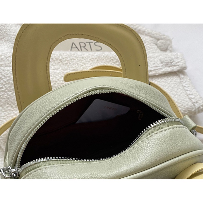 Túi Đeo Chéo Màu Sắc Tương Phản Thời Trang Cho Nữ