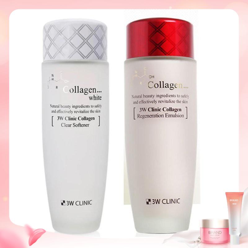 Nước hoa hồng 3w clinic dưỡng trắng da chiết xuất từ Collagen 150ml | BigBuy360 - bigbuy360.vn