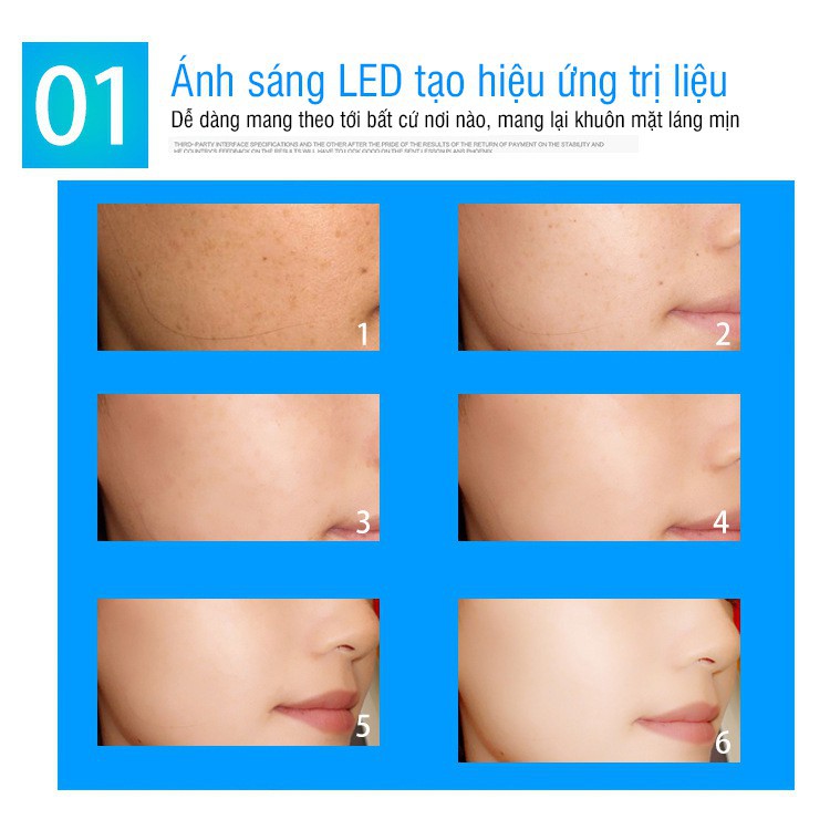 Mặt Nạ Ánh Sáng Sinh Học 7 Màu Chính Hãng - Bảo Hành 6 tháng