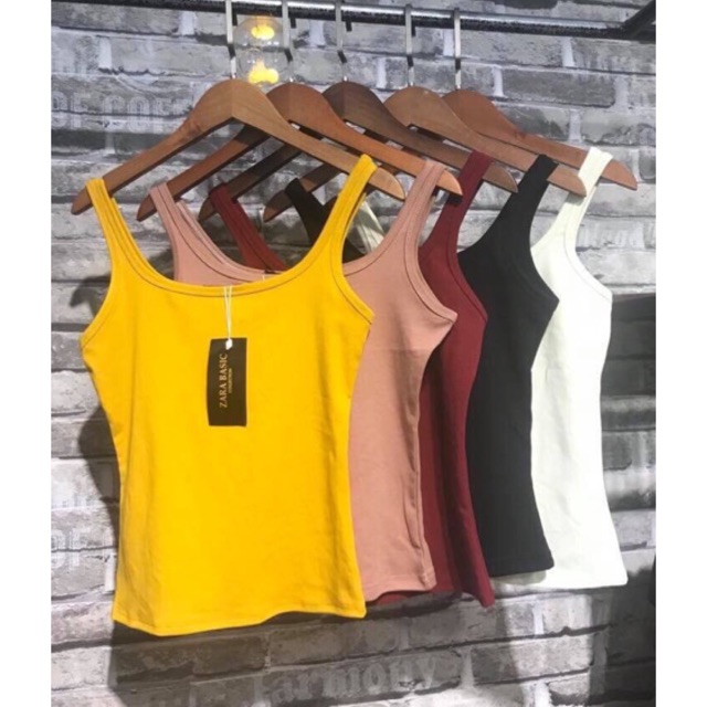 ÁO BA LỖ , ÁO THUN 2 DÂY ÔM DÁNG CO GIÃN TỐT MS80100