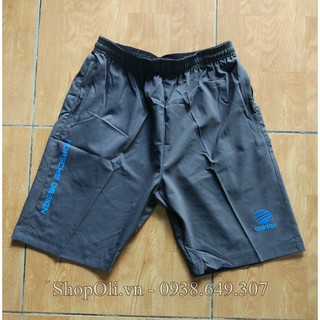 Quần Short thể thao Nam Porsche design màu xám vải dù