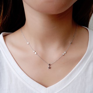 Dây chuyền bạc dải sao ESTELLE