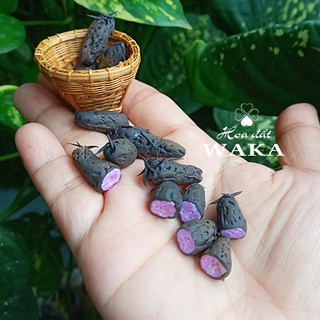 Mô hình củ khoai mỡ mini- rau củ quả mini 1/12