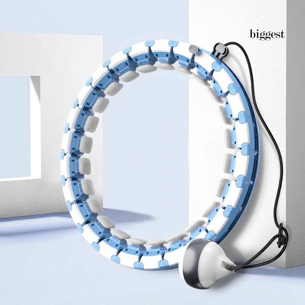 1 Bộ Vòng Lắc Bụng Thông Minh Tự Động Có Thể Tháo Rời Kèm Bóng Trọng Lượng