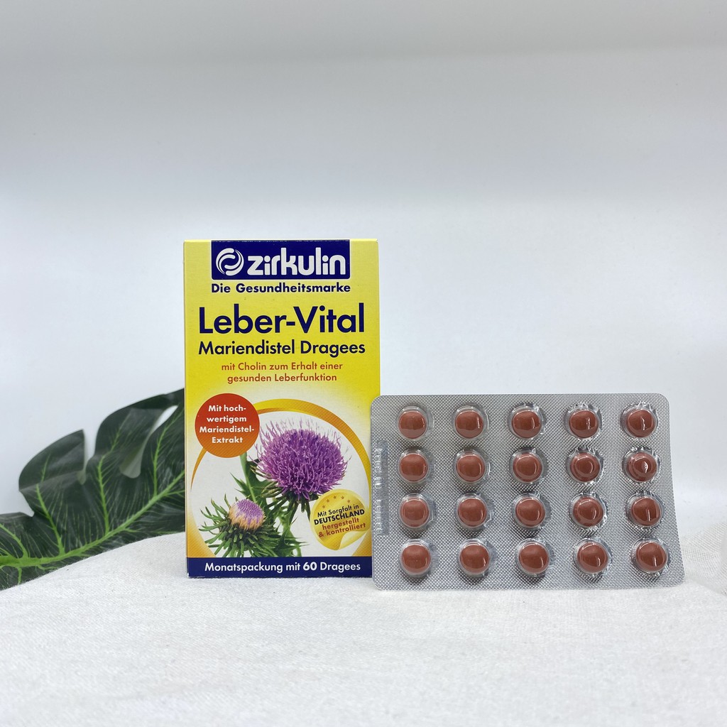 Viên uống Zirkulin Leber-Vital 60v của Đức