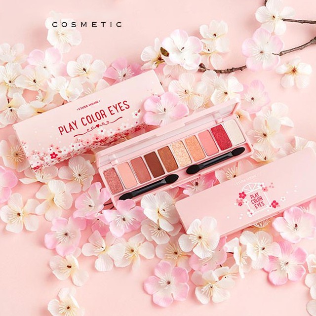 phấn mắt etude house play color eyes cherry blossom