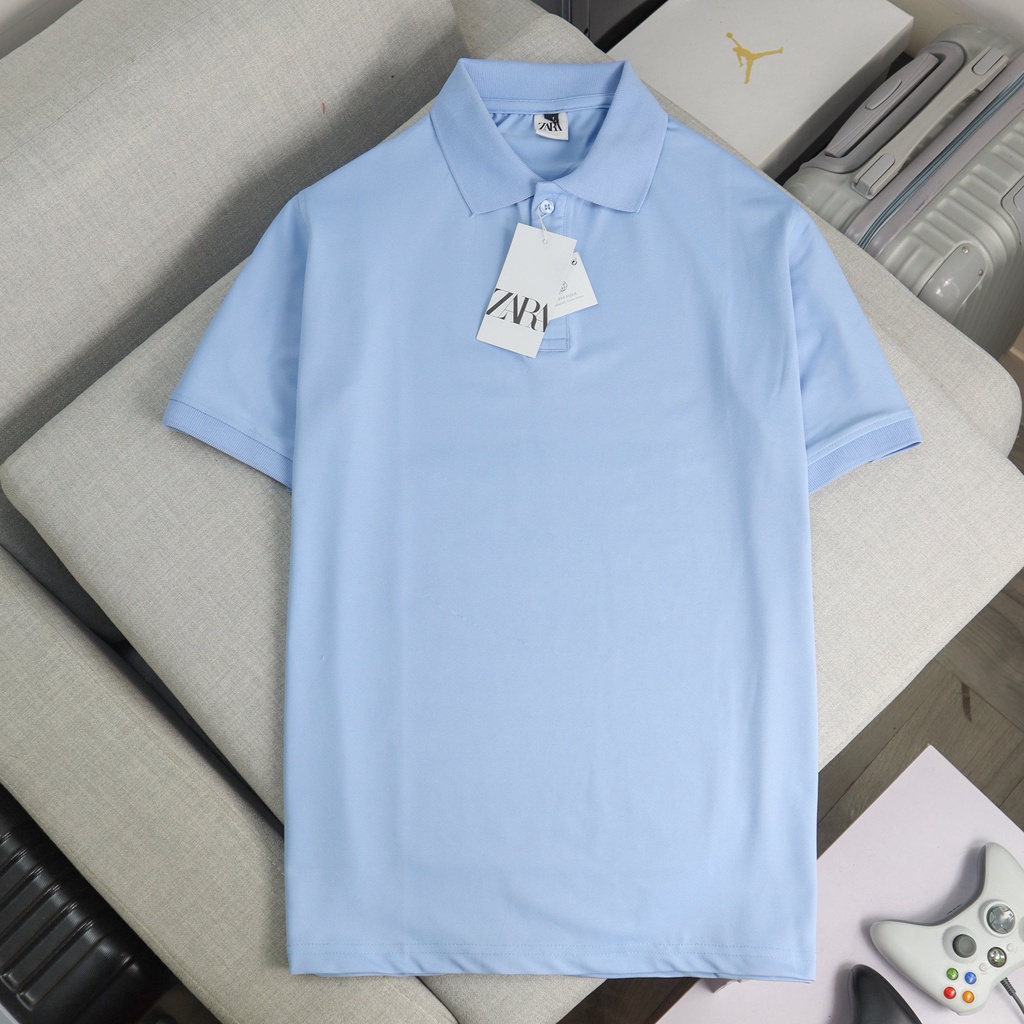 Áo polo nam form rộng co giãn cao cấp đẹp có cổ màu trắng,đen thời trang MURADFASHION APL16