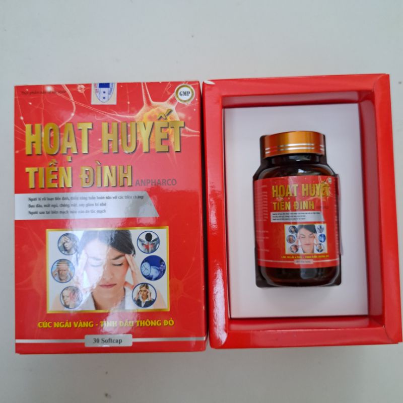 HOẠT HUYẾT TIỀN ĐÌNH Anpharco - Cải thiện rối loạn tiền đình