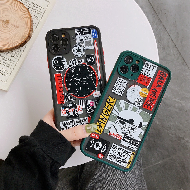 Ốp lưng iPhone 13 Pro Max 12Mini 11 ProMax X Xs Max XR 7plus 8plus 6plus 6splus 7 8 6 6s se2020 Star Wars Lens Protection