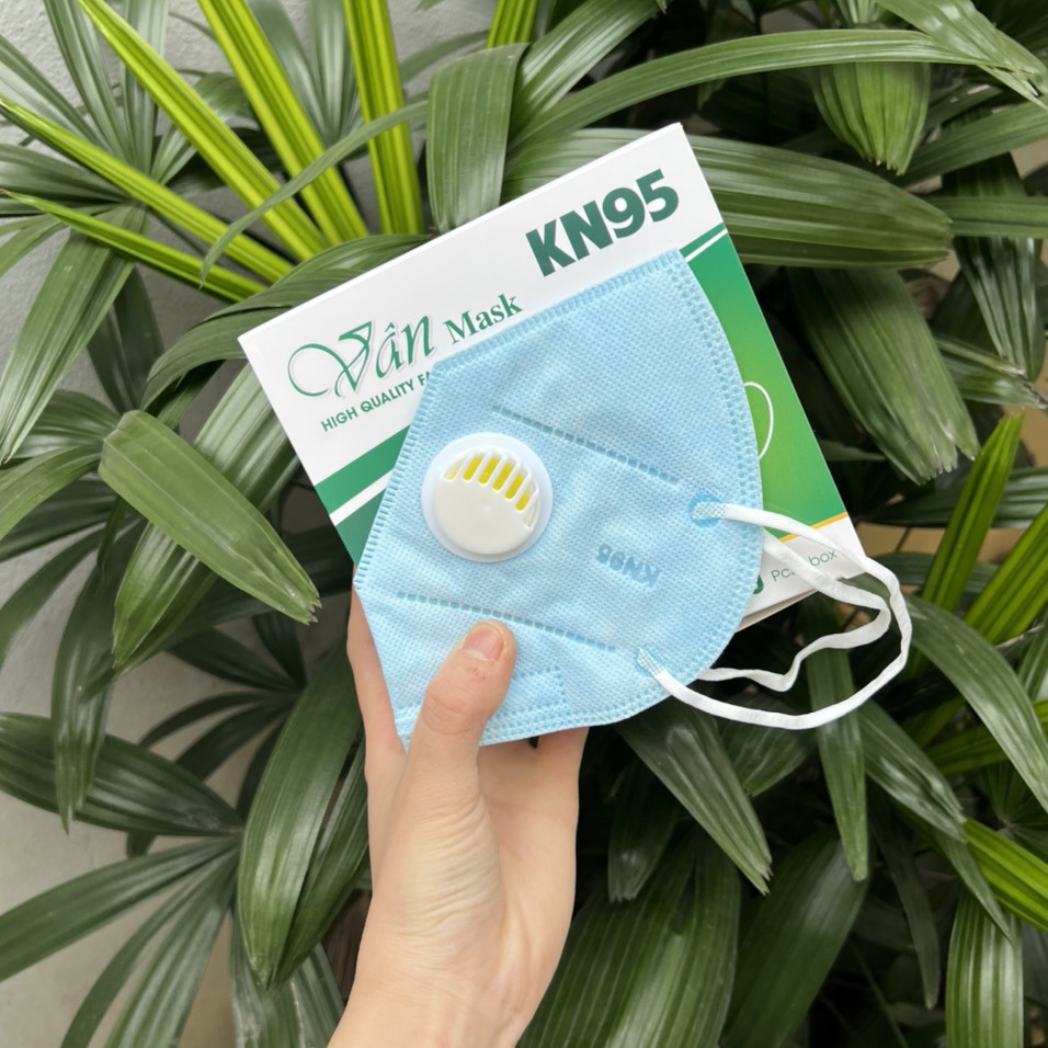 [Combo 20C] Khẩu Trang KN95 N95 Mask Có Van Lọc Cường Thịnh Xuân Lai 5 Lớp Chống Bụi Mịn PM2.5 Mũi Kẹp Chắc Chắn