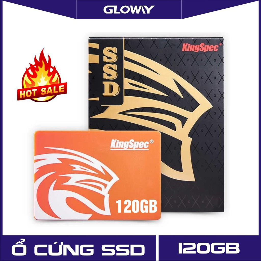 Ổ cứng SSD 120GB KingSpec / Sản phẩm chính hãng - Bảo hành 36 tháng !