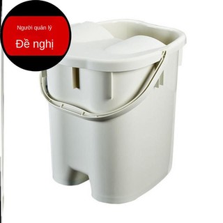 ❒☼Xoa bóp cầm tay Du lịch Bồn ngâm chân vuông Xô có độ sâu cao qua đầu gối thể gập lại H Chậu rửa làm dày bằng nhựa