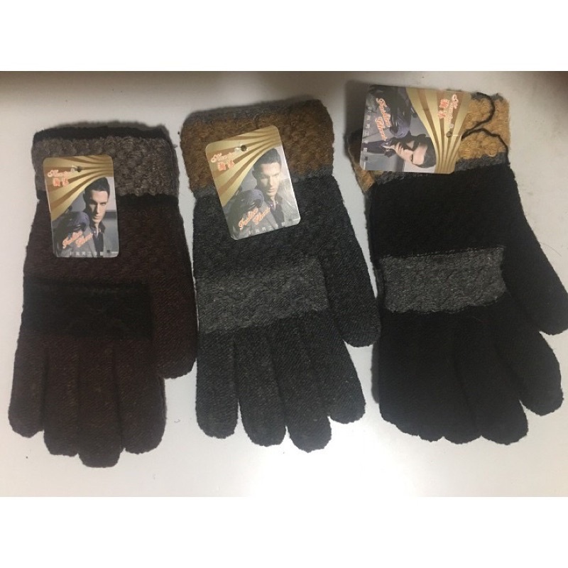Găng Tay Len Nam Cao Cấp Bao Tay Cảm Ứng Giữ Nhiệt Đi Xe Máy Mùa Đông Giá Rẻ