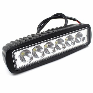 ĐÈN LED TRỢ SÁNG C6 1 TẦNG 6 LED THẲNG HÀNG 18W , tặng kèm công tắt on/off, giảm giá mua pat