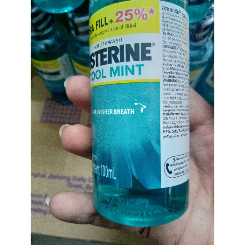 Nước súc miệng listerine Coolmint 100ml