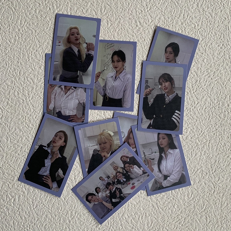 Tmdbyx Set 10 tấm thẻ ảnh 3 bưu thiếp nhóm nhạc Kpop TWICE