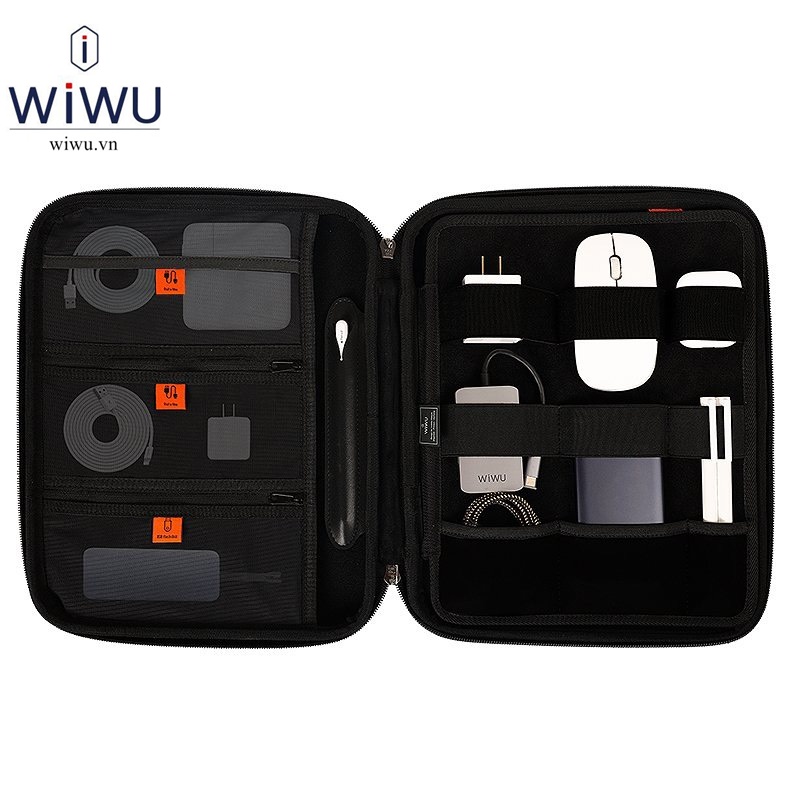 Túi sách chống sốc cho Máy tính bảng Pro 11 , 12.9 Inch M1 , Lapptop , Mac mini ,  Mac Pro 13.3 Chính hãng WIWU Paralle