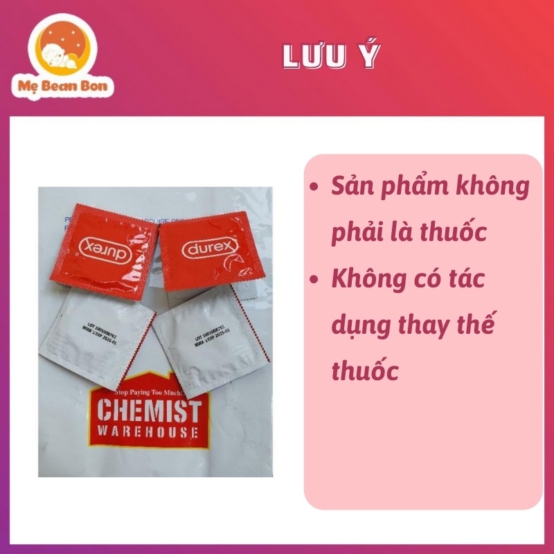 [HÀNG ÚC NỘI ĐỊA] Bao Cao Su Durex , Condom Durex, BCS Durex Siêu Mỏng 30 Chiếc/Hộp Hàng Nội Địa Mẫu Mới Nhất