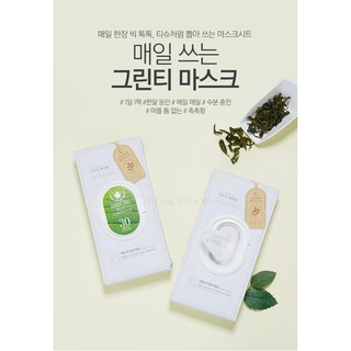 Mặt Nạ Giấy TheFaceShop Daily Green Tea Face Mask