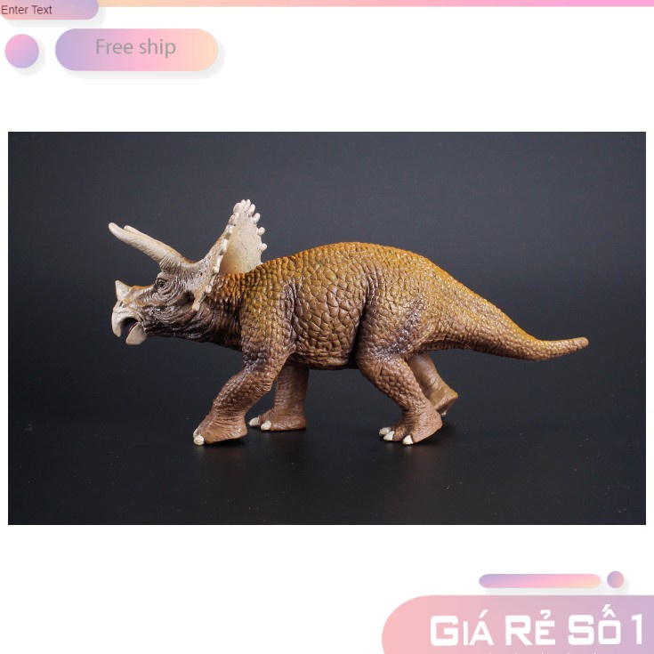 MS1006 - Khủng long  mô hình ba sừng Triceratops 🦕
