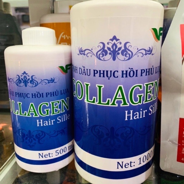 Tinh dầu phục hồi Phủ lụa Collagen 500ml - 1000ml