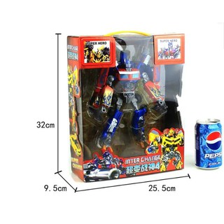 Robot biến hình transformer 2 mẫu