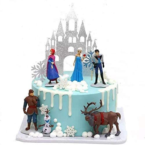 Set 5/6 mô hình nhân vật hoạt hình Disney Frozen 2