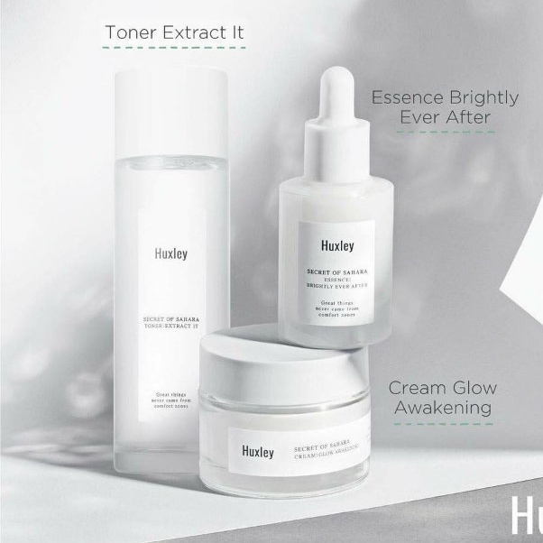 Set dưỡng trắng HUXLEY BRIGHTENING TRIO SKINCARE