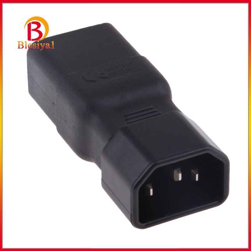 [BLESIYA1] Premium IEC C14 to C19 Molded Plug Converter Power Adapters Connector