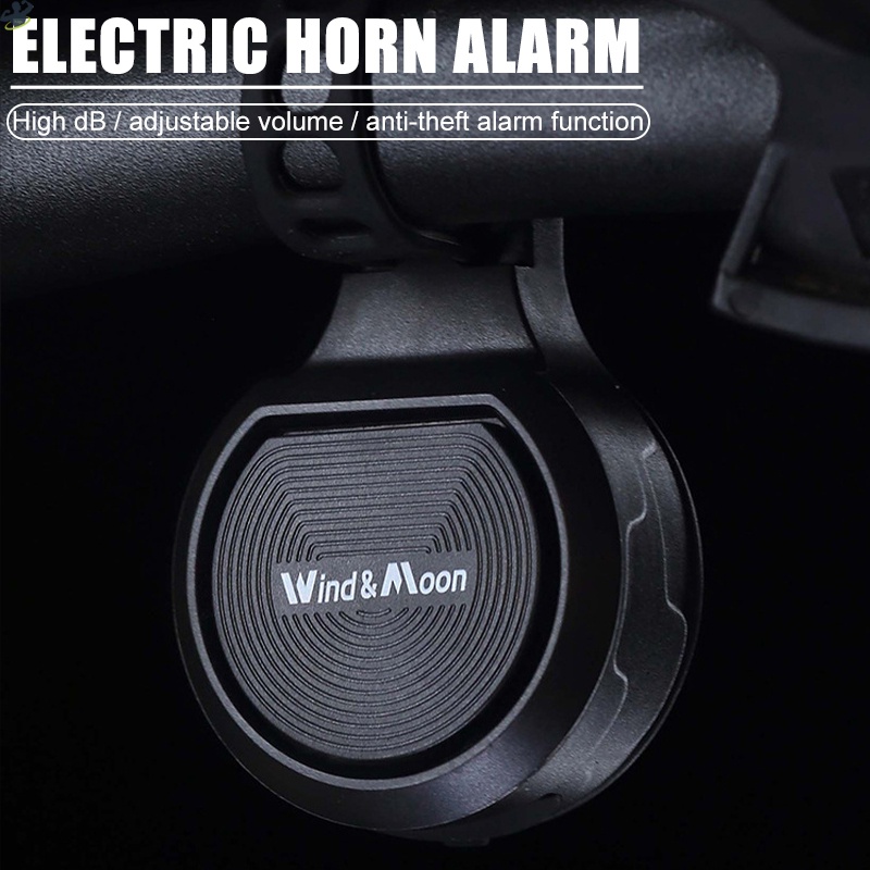 Còi Điện Chống Thấm Nước 3 Chế Độ Âm Thanh 80-130 DB Cho Xe Đạp