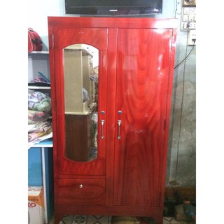Tủ sắt quần áo 1m6x90