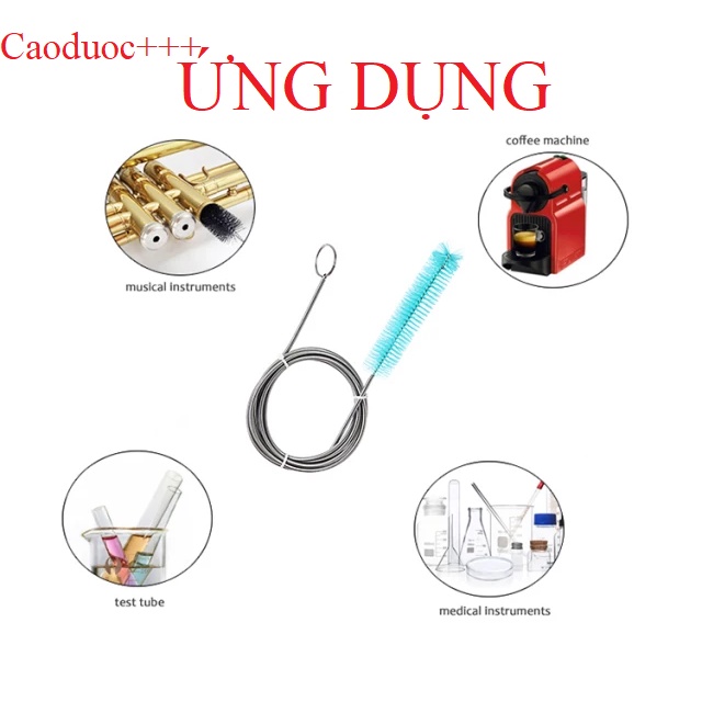 Dây Cọ Rửa ống Enema Dụng Cụ cọ rửa ống dây Bàn chải dây cọ rửa