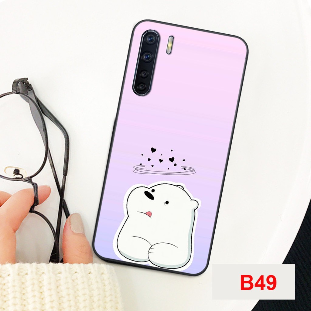 ỐP LƯNG OPPO A91/RENO 3 HÌNH GẤU BEER CỰC HOT