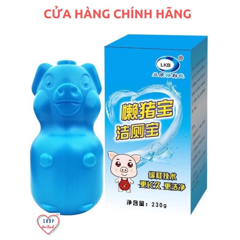 LỌ THẢ BỒN CẦU HÌNH HEO DỄ THƯƠNG, DIỆT KHUẨN