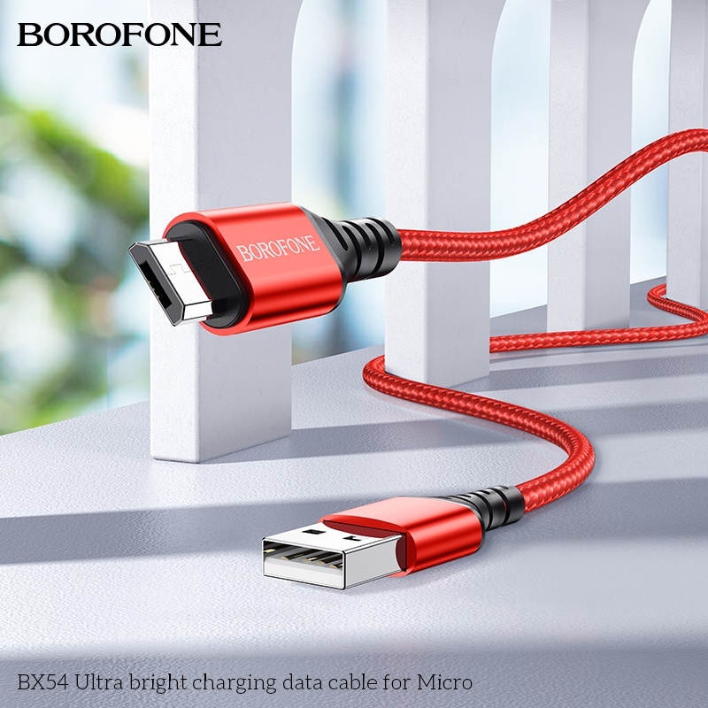 ✅SẠC NHANH ✅ cáp sạc nhanh borofone bx54,dây sạc sam sung ,cáp lphone, type c ,,micro-bọc dù cao cấp