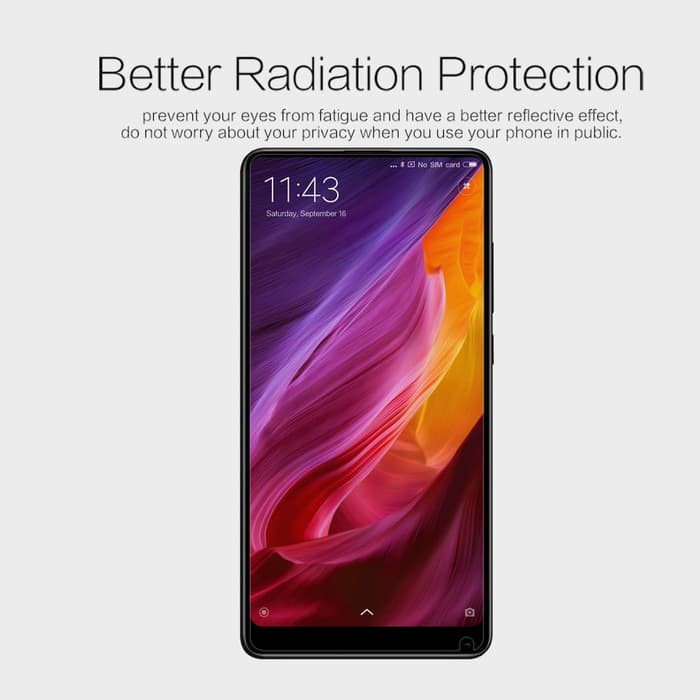 Nillkin Kính Cường Lực Bảo Vệ Màn Hình Cho Xiaomi Mi Mix 2 / Xiaomi Mi Mix 2s / Xiaomi Mi Mix Evo Mờ / Matte