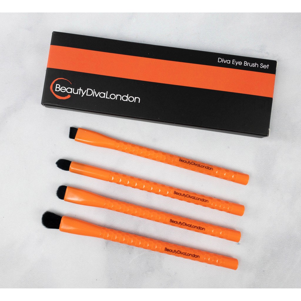 Bộ cọ trang điểm mắt BEAUTY DIVA LONDON Diva Eye Brush Set
