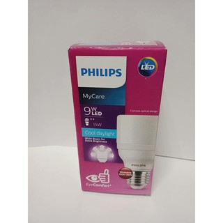 Bóng đèn Led trụ mycare 9W trắng, vàng phlips