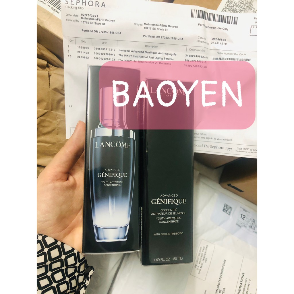 Serum chống lão hoá Lancome Advanced Génifique 8ml