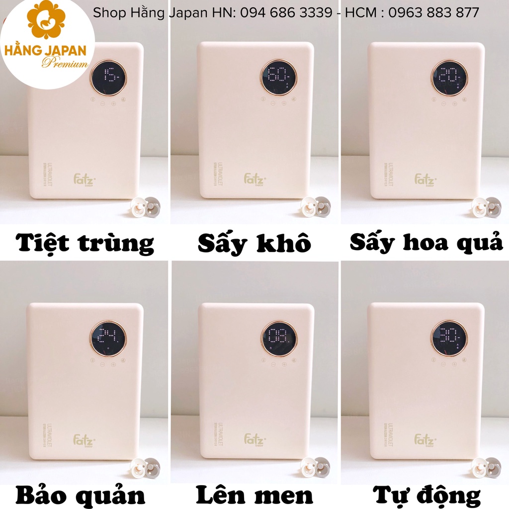 Máy tiệt trùng sấy khô bằng tia UVC LED Fatz Baby King 2 FB4799BT - Bảo hành chính hãng