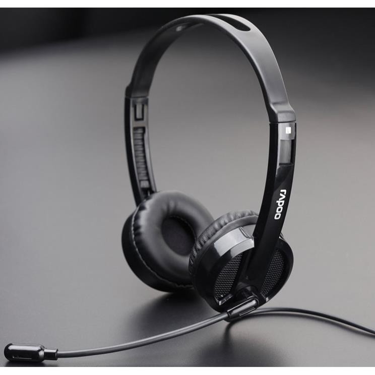 Tai nghe Rapoo H100  On-ear - Stereo - Hàng chính hãng